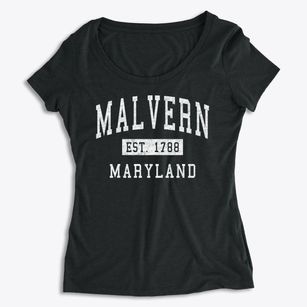 Malvern Maryland Classic Established Women's Premium Scoop Neck