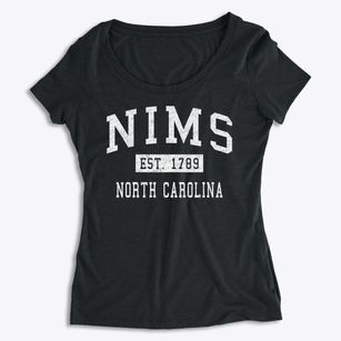 Nims North Carolina Classic Established Women's Premium Scoop Neck