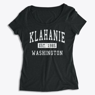 Klahanie Washington Classic Established Women's Premium Scoop Neck