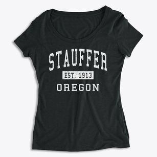 Stauffer Oregon Classic Established Women's Premium Scoop Neck