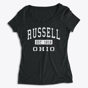 Russell Ohio Classic Established Women's Premium Scoop Neck