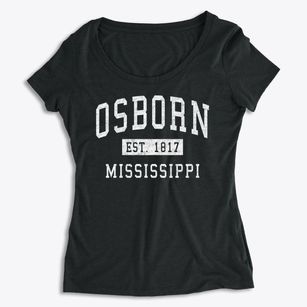 Osborn Mississippi Classic Established Women's Premium Scoop Neck
