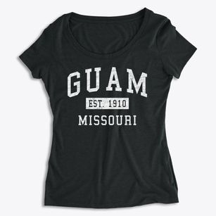 Guam Missouri Classic Established Women's Premium Scoop Neck