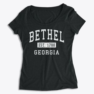 Bethel Georgia Classic Established Women's Premium Scoop Neck