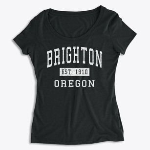 Brighton Oregon Classic Established Women's Premium Scoop Neck