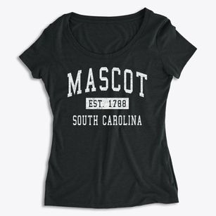 Mascot South Carolina Classic Established Women's Premium Scoop Neck