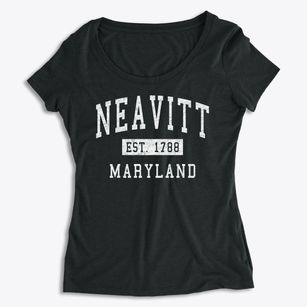 Neavitt Maryland Classic Established Women's Premium Scoop Neck