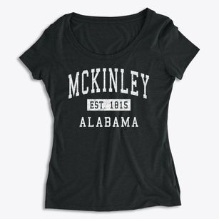 Mckinley Alabama Classic Established Women's Premium Scoop Neck