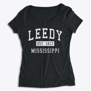 Leedy Mississippi Classic Established Women's Premium Scoop Neck