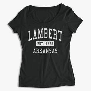 Lambert Arkansas Classic Established Women's Premium Scoop Neck