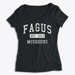 Fagus Missouri Classic Established Women's Premium Scoop Neck