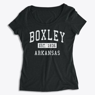 Boxley Arkansas Classic Established Women's Premium Scoop Neck