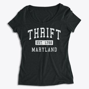Thrift Maryland Classic Established Women's Premium Scoop Neck