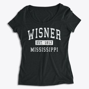 Wisner Mississippi Classic Established Women's Premium Scoop Neck