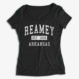 Reamey Arkansas Classic Established Women's Premium Scoop Neck