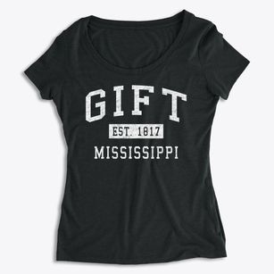 Gift Mississippi Classic Established Women's Premium Scoop Neck