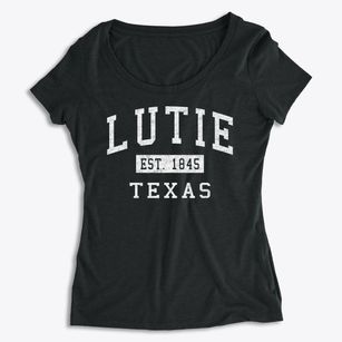 Lutie Texas Classic Established Women's Premium Scoop Neck