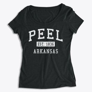 Peel Arkansas Classic Established Women's Premium Scoop Neck