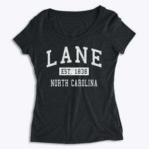 Lane North Carolina Classic Established Women's Premium Scoop Neck