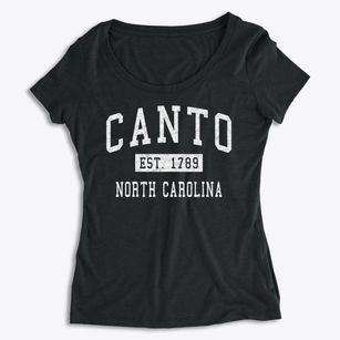 Canto North Carolina Classic Established Women's Premium Scoop Neck