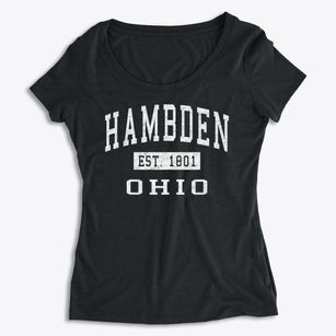 Hambden Ohio Classic Established Women's Premium Scoop Neck