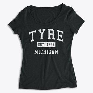 Tyre Michigan Classic Established Women's Premium Scoop Neck