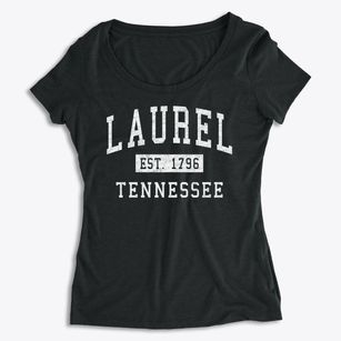 Laurel Tennessee Classic Established Women's Premium Scoop Neck