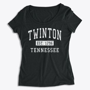 Twinton Tennessee Classic Established Women's Premium Scoop Neck