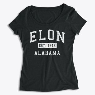 Elon Alabama Classic Established Women's Premium Scoop Neck