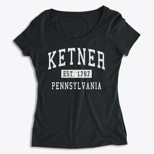 Ketner Pennsylvania Classic Established Women's Premium Scoop Neck