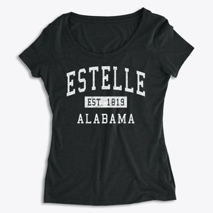 Estelle Alabama Classic Established Women's Premium Scoop Neck