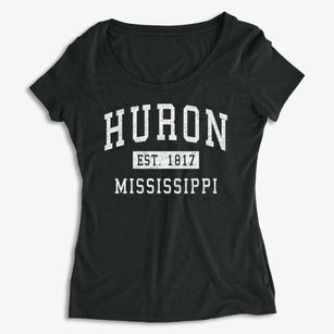 Huron Mississippi Classic Established Women's Premium Scoop Neck
