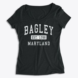Bagley Maryland Classic Established Women's Premium Scoop Neck