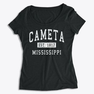 Cameta Mississippi Classic Established Women's Premium Scoop Neck