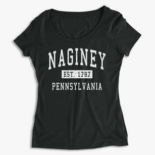 Naginey Pennsylvania Classic Established Women's Premium Scoop Neck