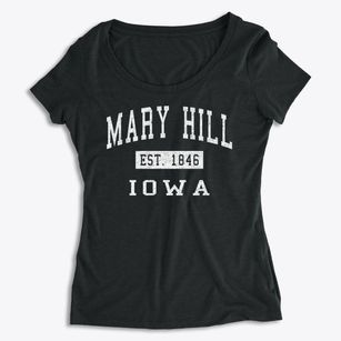Mary Hill Iowa Classic Established Women's Premium Scoop Neck