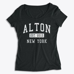 Alton New York Classic Established Women's Premium Scoop Neck