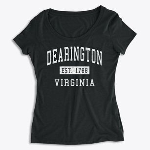 Dearington Virginia Classic Established Women's Premium Scoop Neck