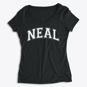 Neal Elementary School Varsity Arch Women's Premium Scoop Neck