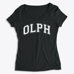 Our Lady Of Perpetual Help Varsity Arch Women's Premium Scoop Neck