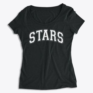 Stars Academy Varsity Arch Women's Premium Scoop Neck