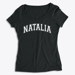 Natalia Junior High School Varsity Arch Women's Premium Scoop Neck