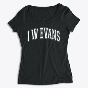 I W Evans Intermediate School Varsity Arch Women's Premium Scoop Neck