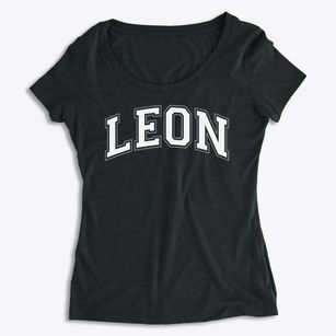 Leon Elementary School Varsity Arch Women's Premium Scoop Neck
