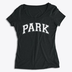 Park Elementary School Varsity Arch Women's Premium Scoop Neck
