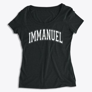 Immanuel Lutheran School Varsity Arch Women's Premium Scoop Neck