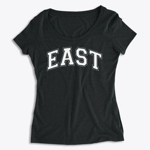 East High School Varsity Arch Women's Premium Scoop Neck