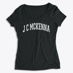 J C Mckenna Middle School Varsity Arch Women's Premium Scoop Neck