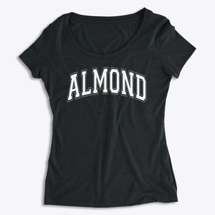 Almond Elementary School Varsity Arch Women's Premium Scoop Neck