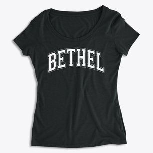 Bethel Center Varsity Arch Women's Premium Scoop Neck